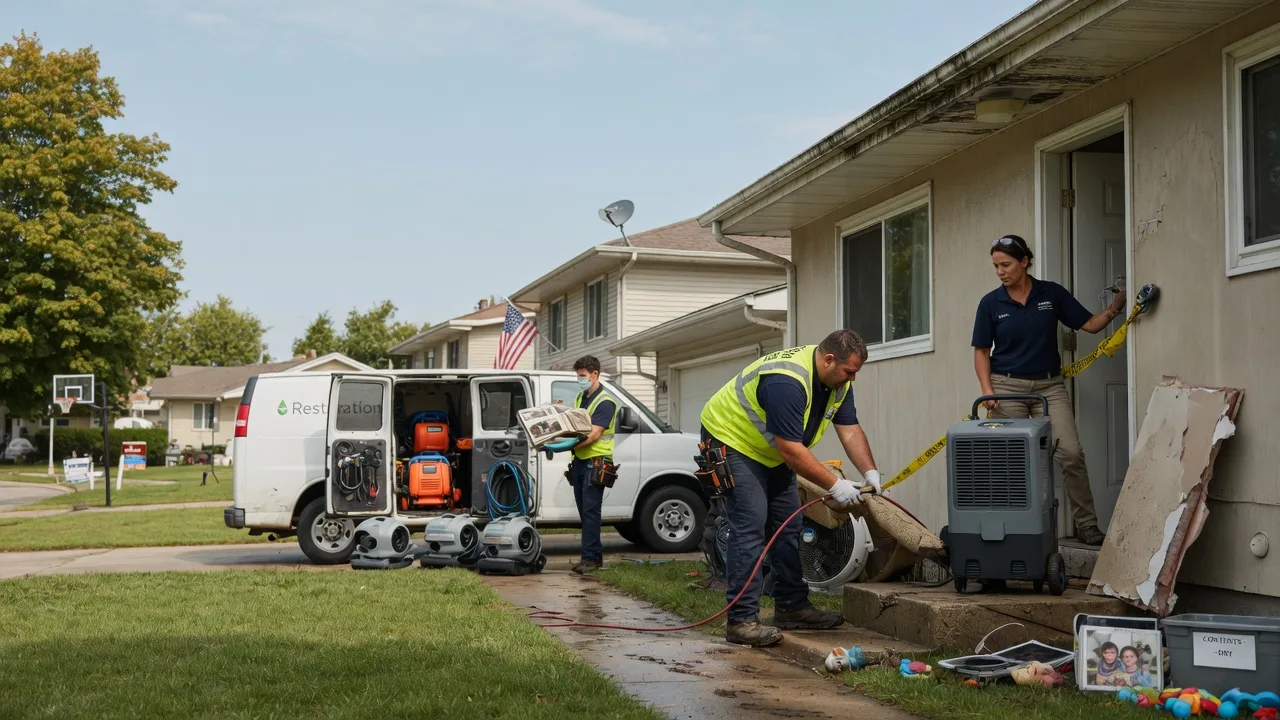 Water Damage Restoration in Cullen, VA near me